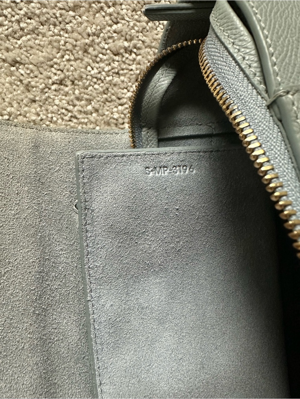 Celine Micro Belt Bag – Light Blue / Blue Gray - Picture 13 of 14